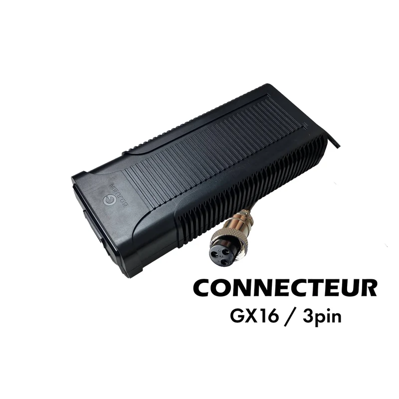 Chargeur 52V - - 58.8V / 3A (connecteur GX16 - 3p)