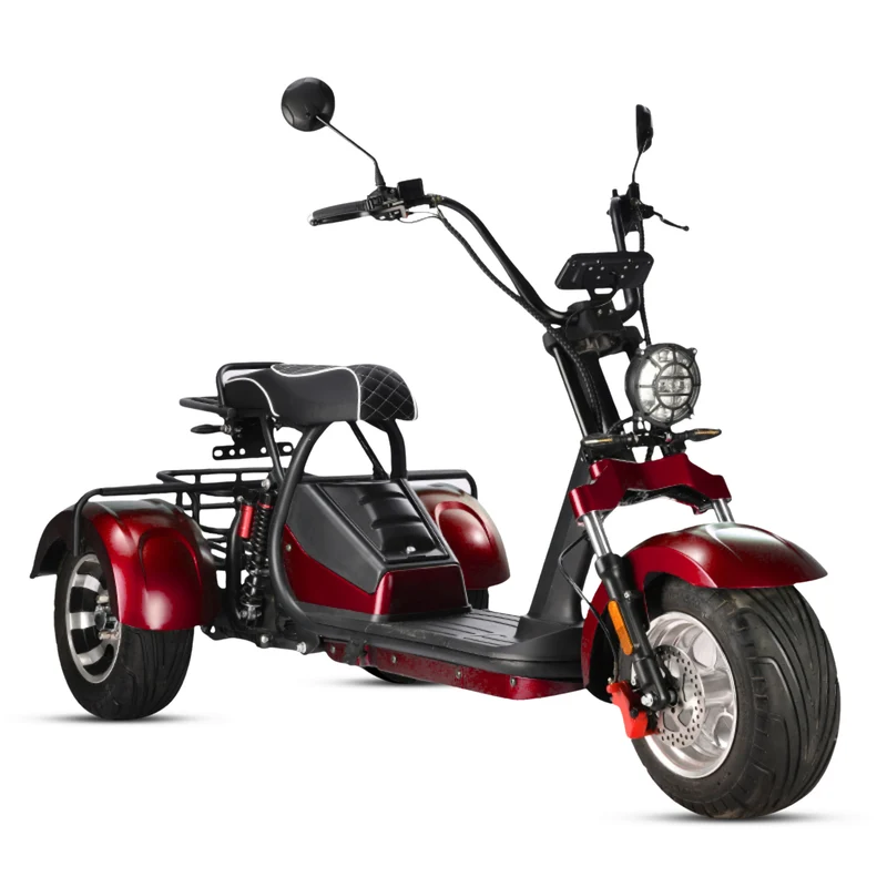 Tricycle électrique 3 roues City Coco HM-3 autonomie modulable (20 Ah / 40 Ah)