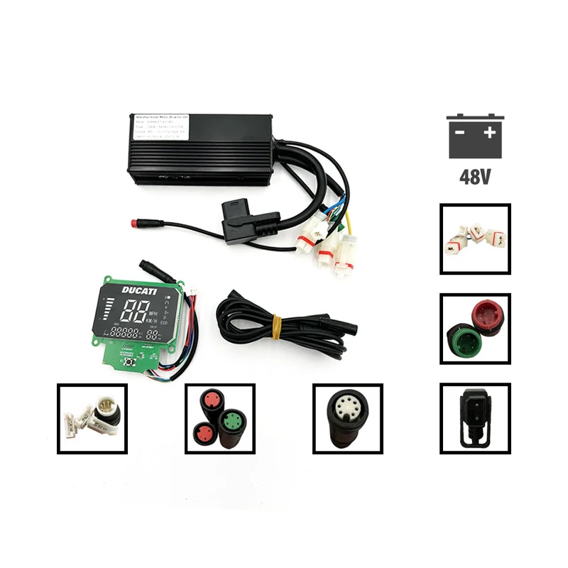 Kit display et controleur Ducati 48V Scrambler E-Cross prise C18