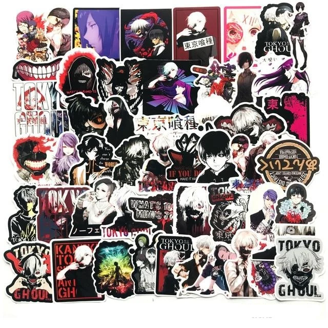 Autocollant Trottinette Tokyo Ghoul🩸 (50pcs)