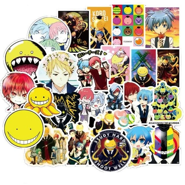 Autocollant Trottinette Koro Sensei😀 (50pcs)