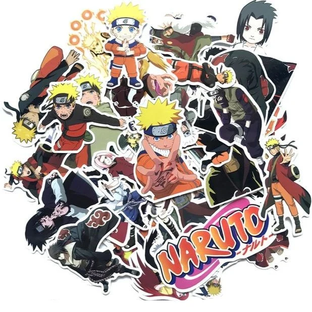 Autocollant Trottinette Naruto㊙️ (63pcs)