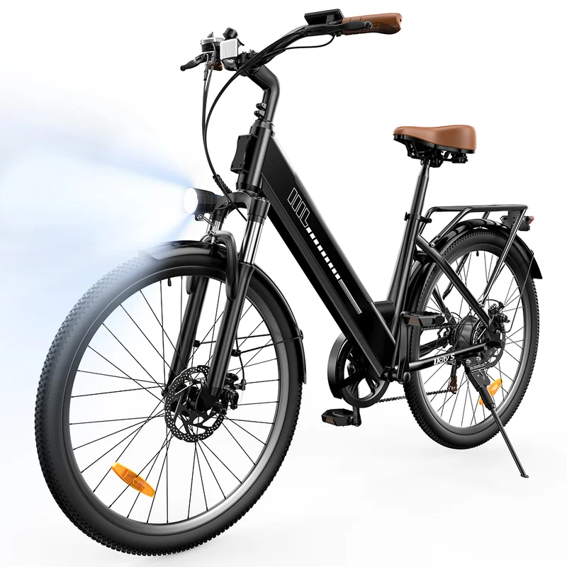 isinwheel Ucitys Electric Commuter Cruiser Bike 88KM Range