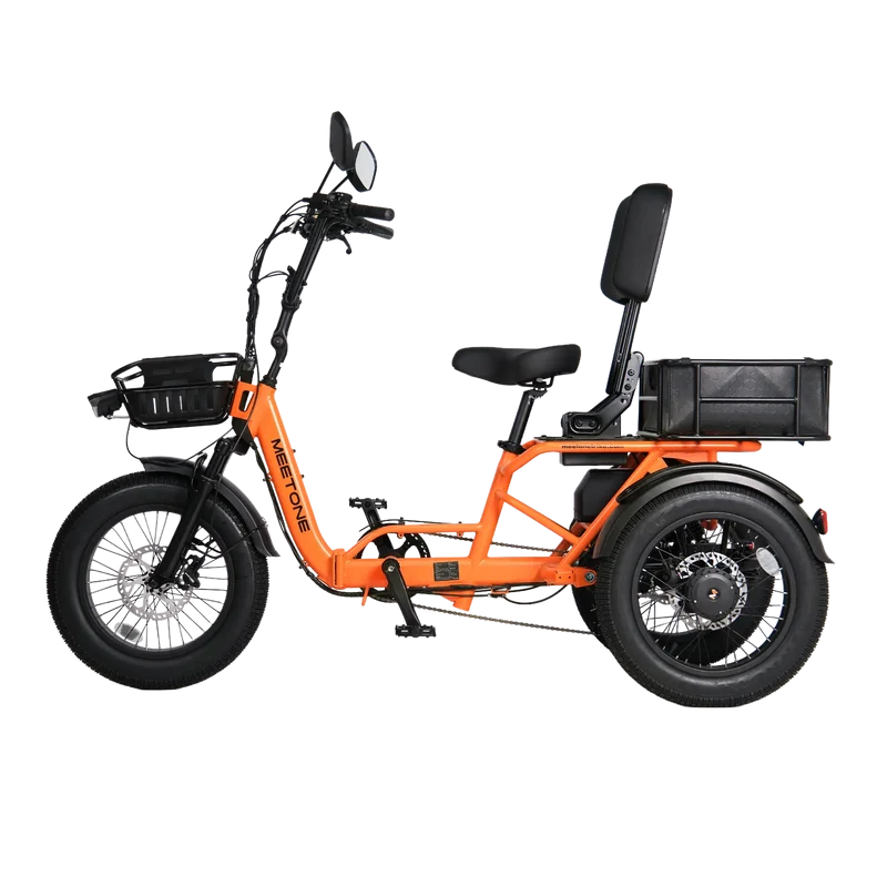 Meet One Breeze Pro 2.0 Full Suspension Fat Tire Electric Trike