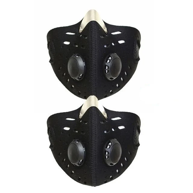 2 Masques Anti-Pollution NEOPRENE