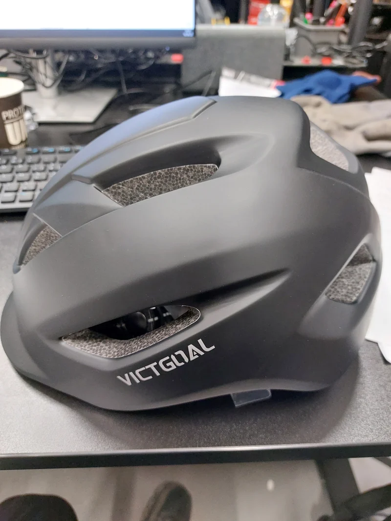 Casque velo + lampe