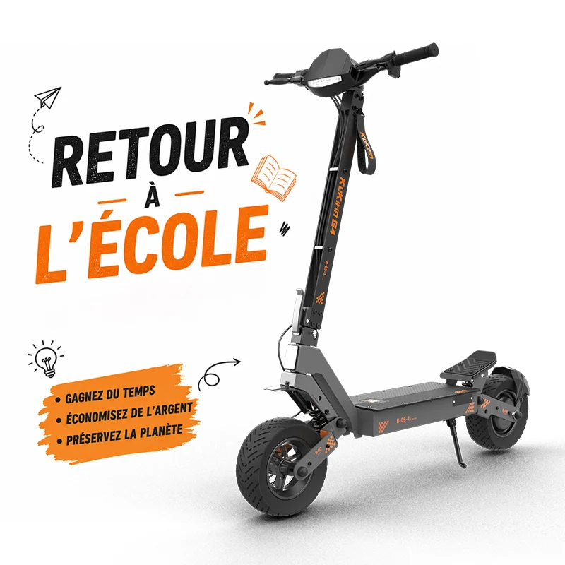 Trottinette Électrique 2026 KuKirin G4 | Moteur Puissant 2000W | Vitesse Maximale 70 km/h