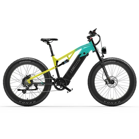 LANKELEISI RV800 Plus 26" Vélo électrique de montagne 750W Moteur 48V 20Ah Batterie