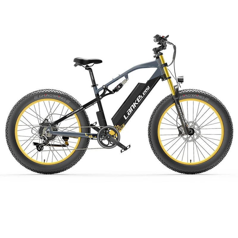 Lankeleisi RV700 26" Vélo électrique Fat Tire Montagne 1000W Moteur 48V 16Ah Batterie