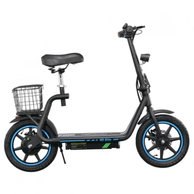 TWOFISH M5 Elite 14" Trottinette électrique avec siège 500W Moteur 48V 13Ah Batterie