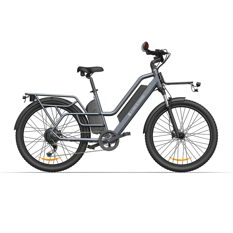 ADO Oasis 260T 26" Vélo cargo électrique 500W Moteur 48V 13,5Ah+9Ah Double Batterie