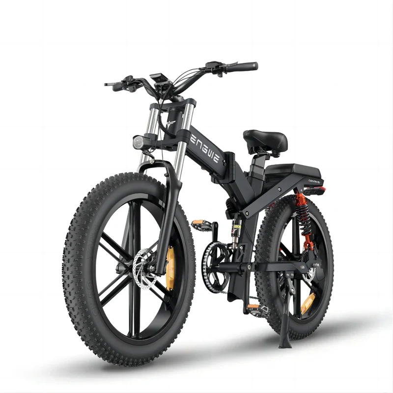 ENGWE X26 26" Vélo électrique pliant à gros pneus VTT 1000W Moteur 48V 29,2Ah Double Batterie