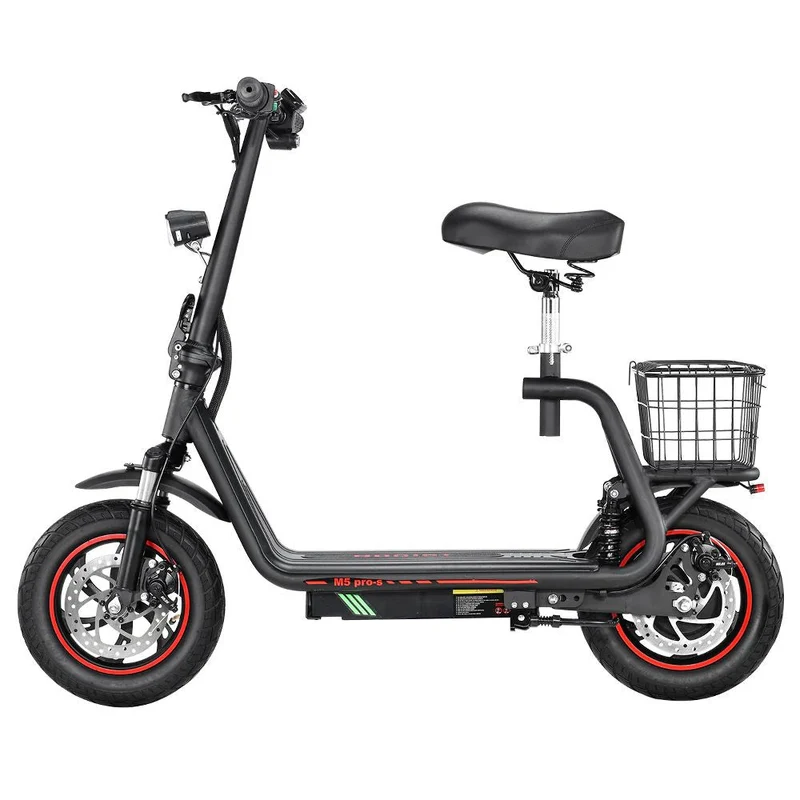 BOGIST M5 Pro-S 12" Trottinette électrique avec siège 500W Moteur 48V 13Ah Batterie