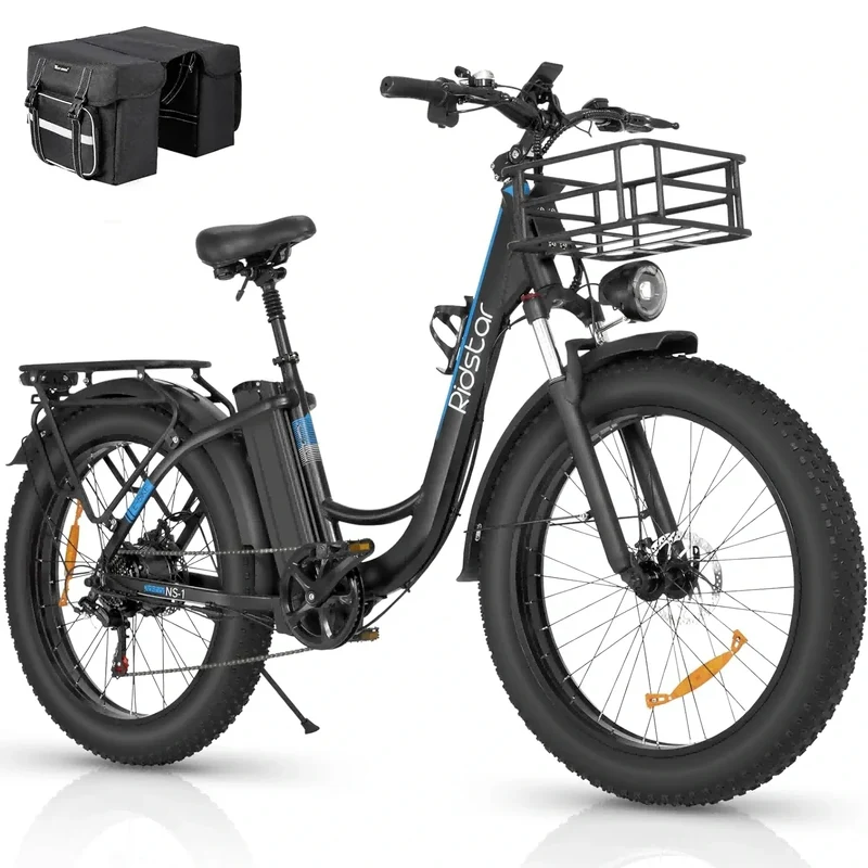 RIDSTAR MN26 26" gros pneus vélo électrique de montagne 1500W Moteur 48V 20Ah Batterie
