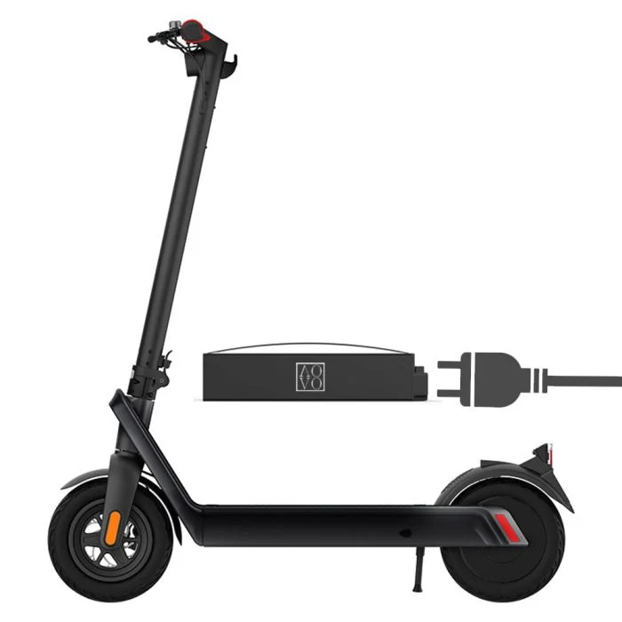AOVO X9 Plus 10" Trottinette électrique pliante 500W (850W Max Power) Moteur 36V 15,6Ah Batterie