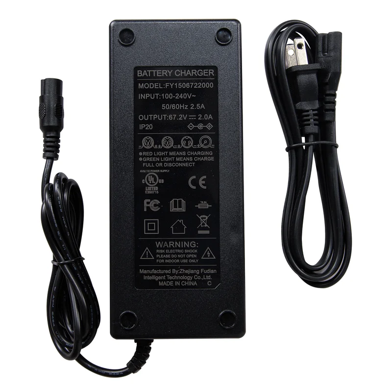 Charger 67.2V 2A X11+