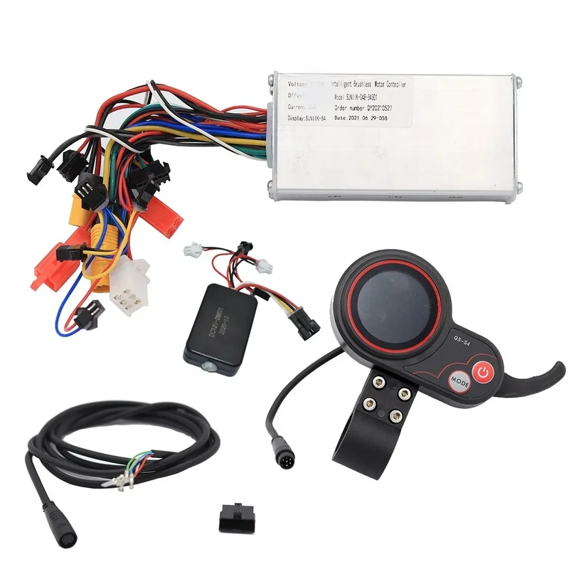 Kit électronique 60V Afficheur QS S4 + Contrôleur + Câblage
