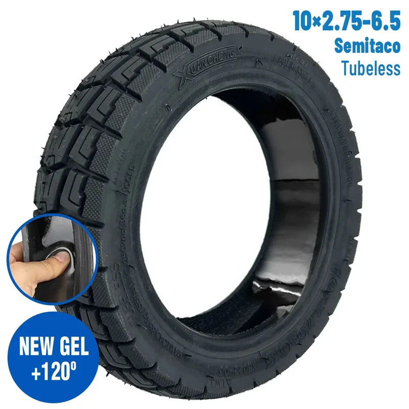 Pneu tout chemin Tubeless 10 × 2,75-6,5 avec gel anti-crevaison Xuancheng