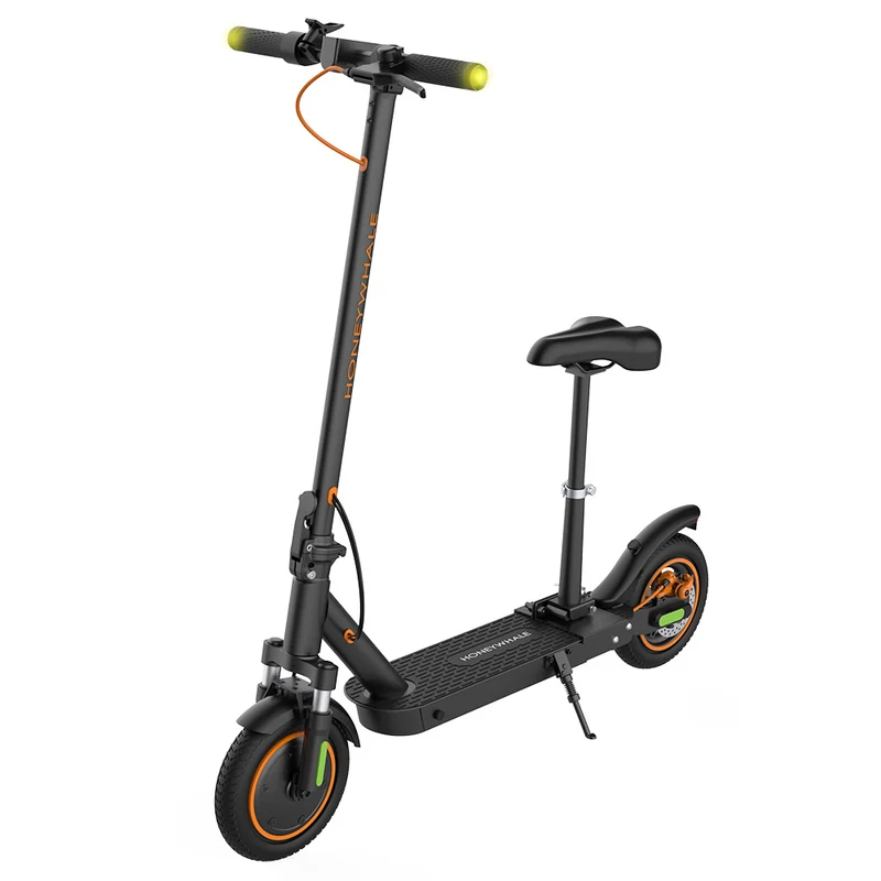 Honey Whale M2 MAX-B Electric Scooter with Seat 10" Tires 500W 12.5AH Battery