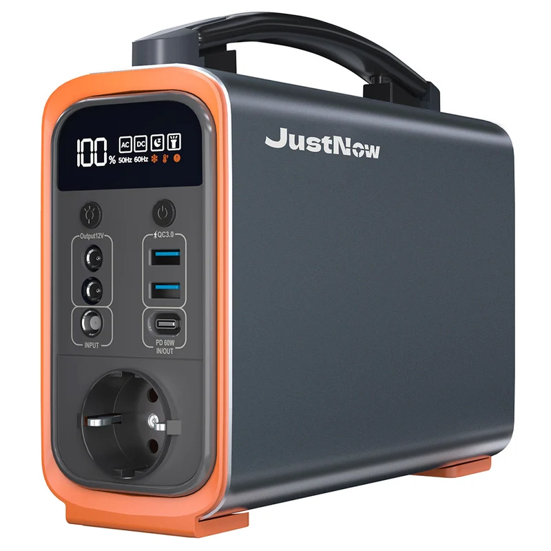 JustNow GT240 240W Portable Power Station 240Wh Capacity
