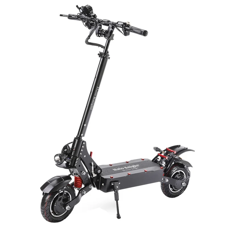 Halo Knight T108 Electric Scooter 10" Tires Dual 1000W Motors 52V 28.8Ah Battery