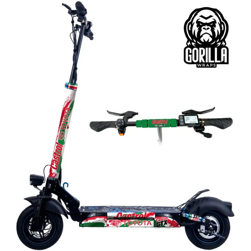 Vinyle pour Smartgyro Rockway, Speedway et Crossover – Castrol Gorilla