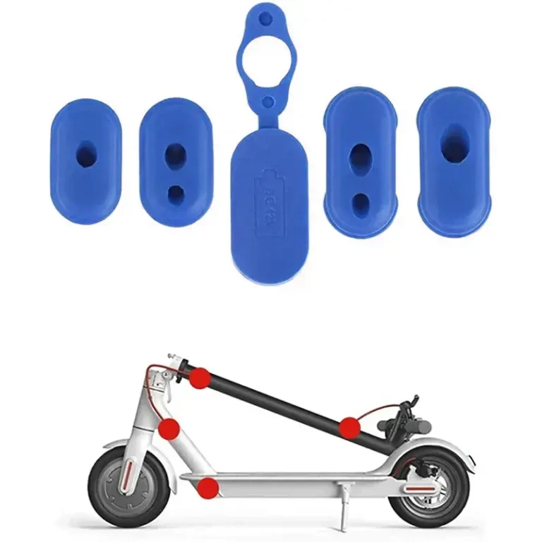 Kit cahoutchouc pour cables trottinette Xiaomi bleu