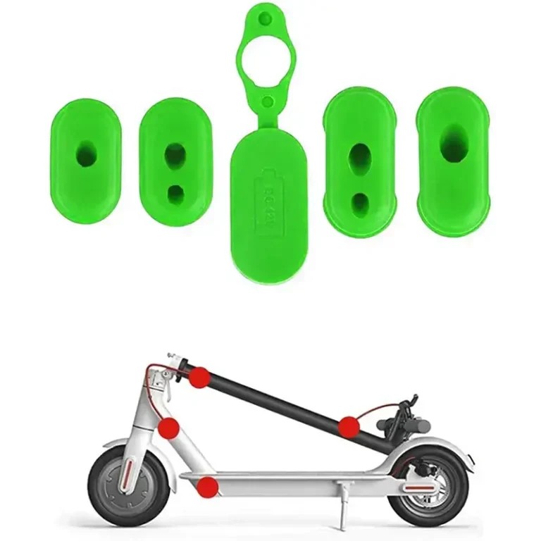Kit cahoutchouc pour cables trottinette Xiaomi vert