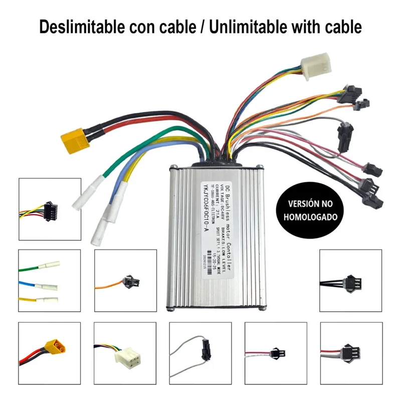 Contrôleur Smartgyro Rockway / Speedway 48V-21A – Suppression des restrictions filaires – Version non homologuée