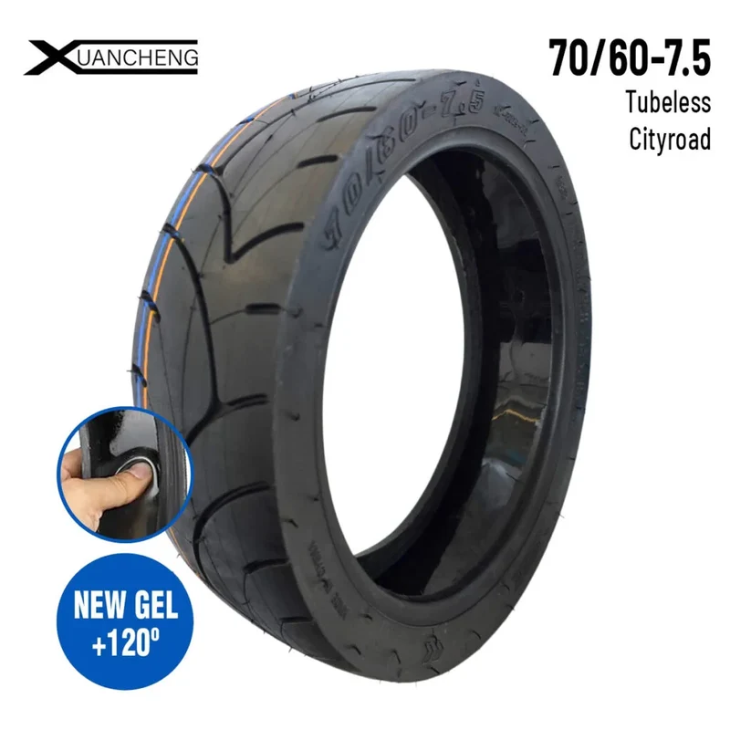 Pneu sans chambre à air 70/60-7,5 avec gel Anti crevaison pour ZT3