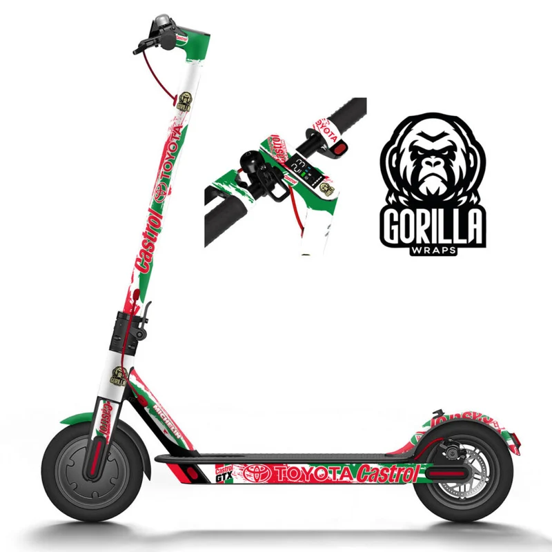 Vinyle pour Xiaomi – Castrol – 20 stickers complets