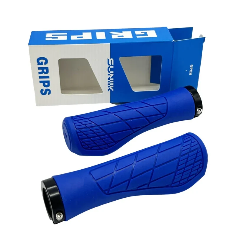 Poignée ergonomique pour trottinette électrique bleu