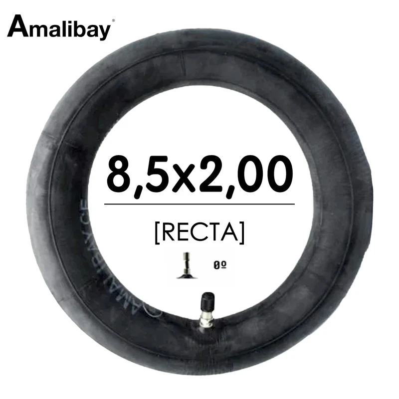 Chambre à air 8,5×2 valve droite Semi-renforcée – Premium Amalibay