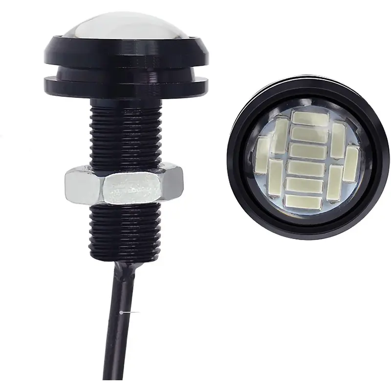Eagle Eye Led Light (pack de 2 lumières) Rouge (12 LED par lumières)