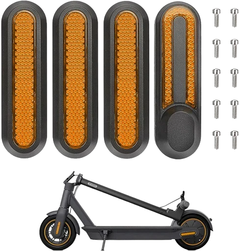 Reflecteur réfléchissant à vis pour trottinette Xiaomi