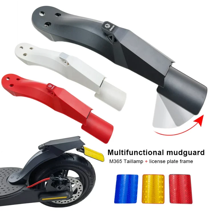 Garde-boue sport avec lumière pour trottinette Xiaomi