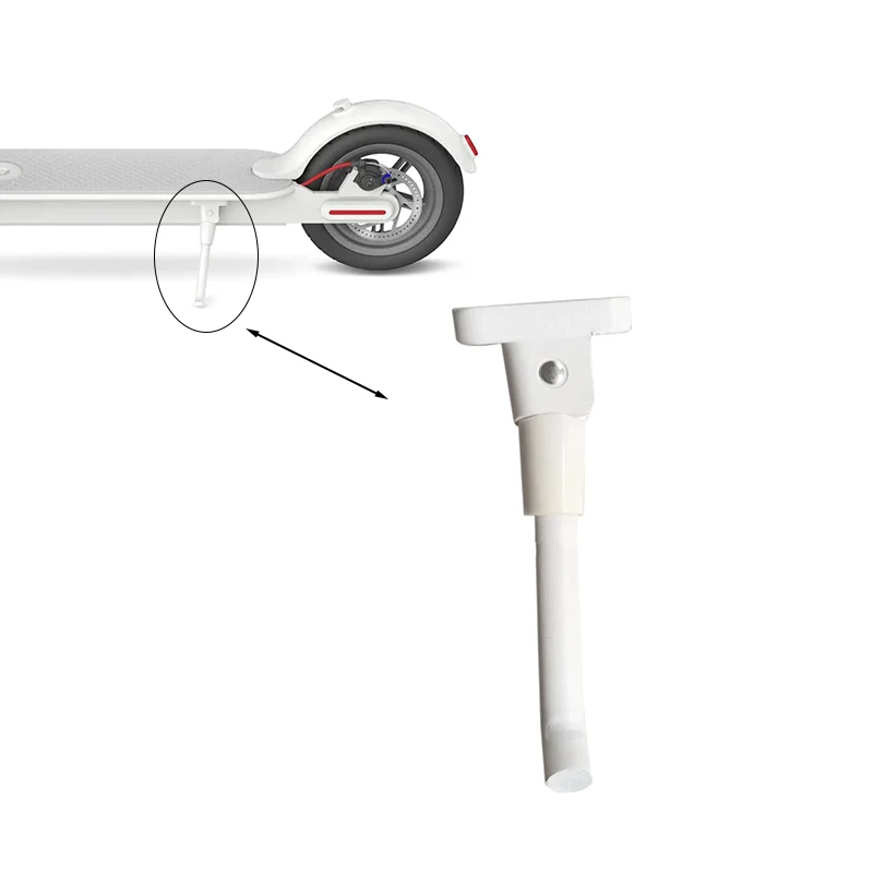 Béquille pour trottinette Xiaomi blanc