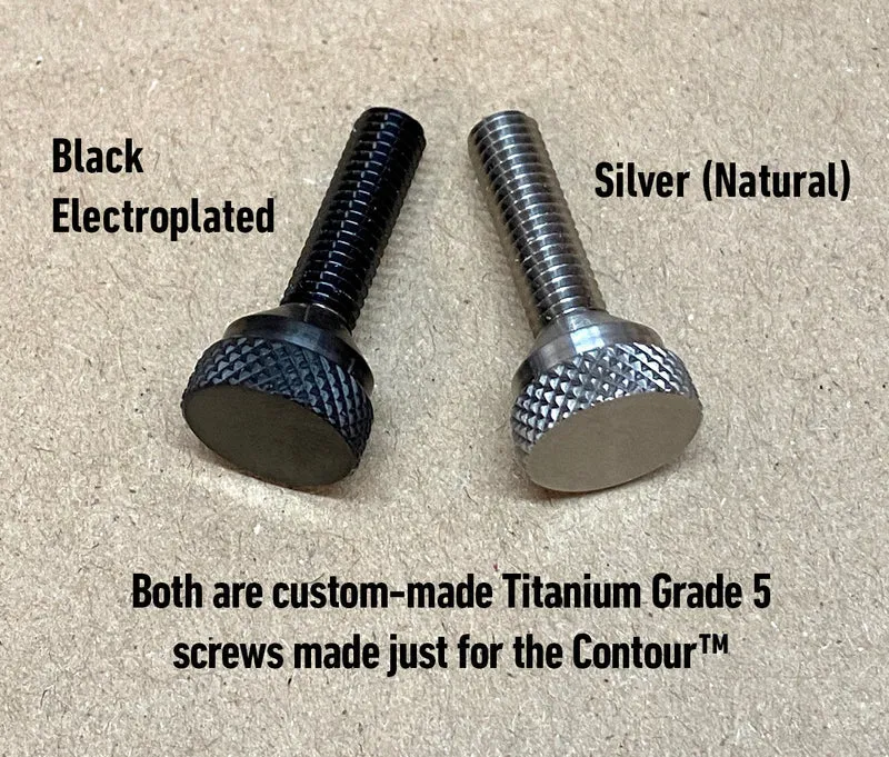 Titanium Thumbscrews for Contour™ Fender - Onewheel+ XR Comaptible