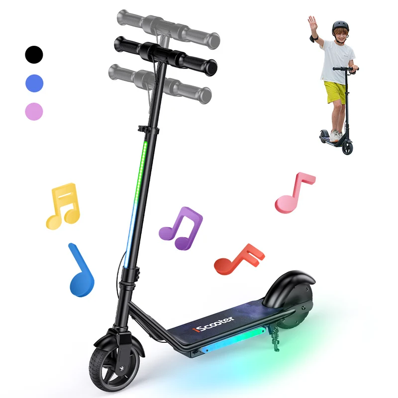 iScooter iK3Pro 150W Electric Scooter for Kids with Adjustable Height