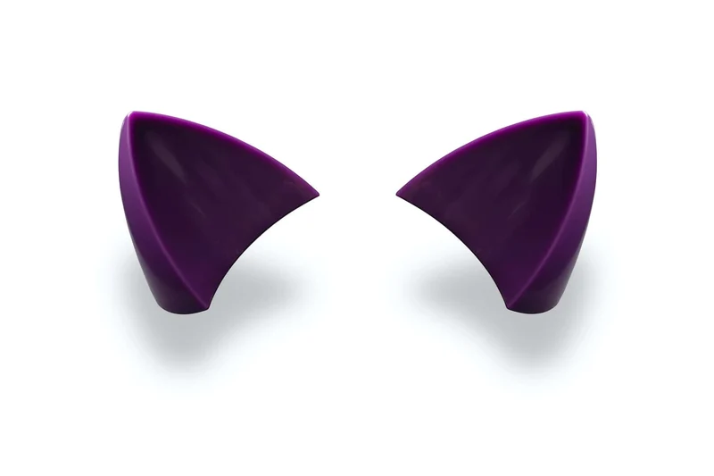Helmet Flair MagNeatOhz: Cat Ears for Helmet Purple