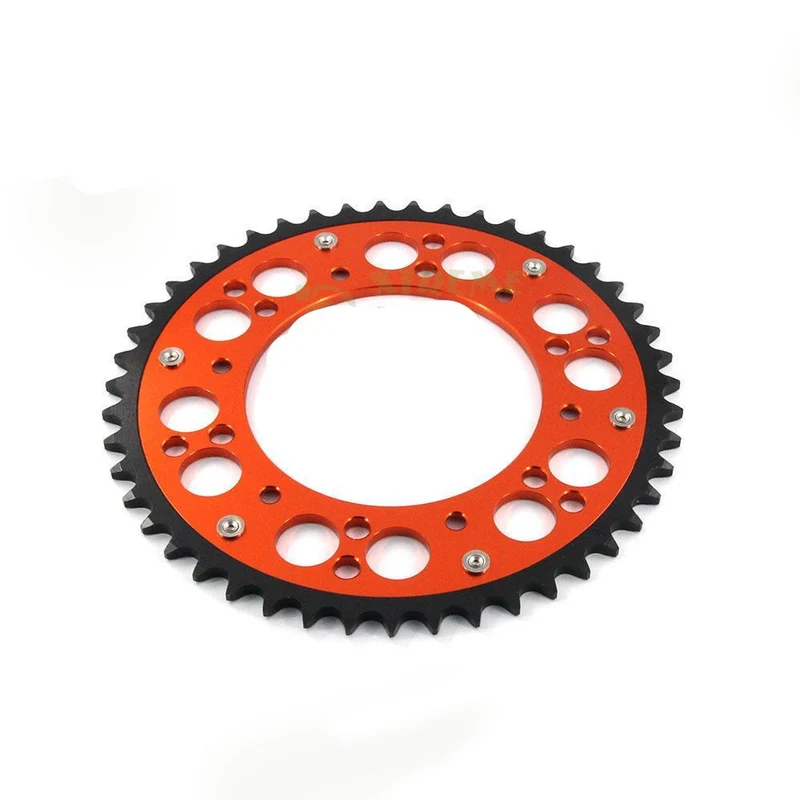 48T CNC couronne arrière pour KTM 125 150 200 250 300 400 450 520 525 EXC SX MXC XC XCW EGS SXF XCF XCWF MX SMR MSC Motocross