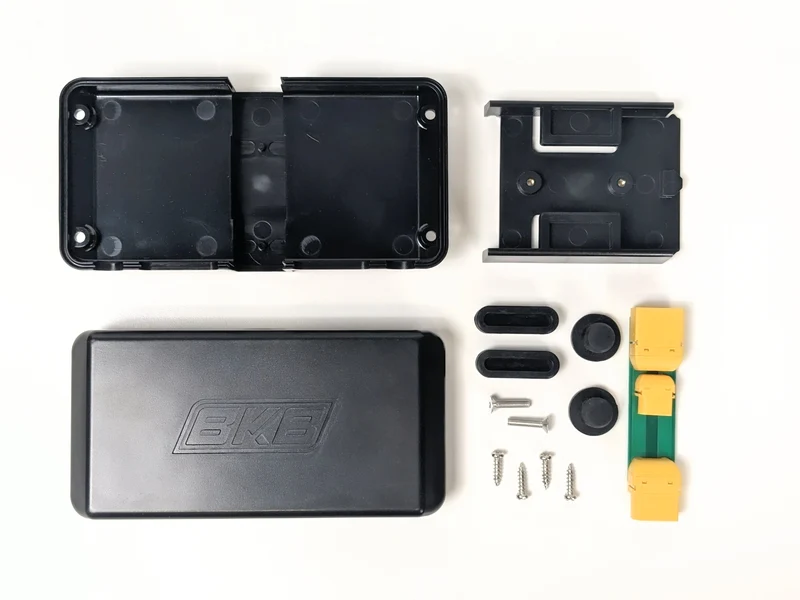 Empty RailCore ESC Case + Rail by Build Kit Boards