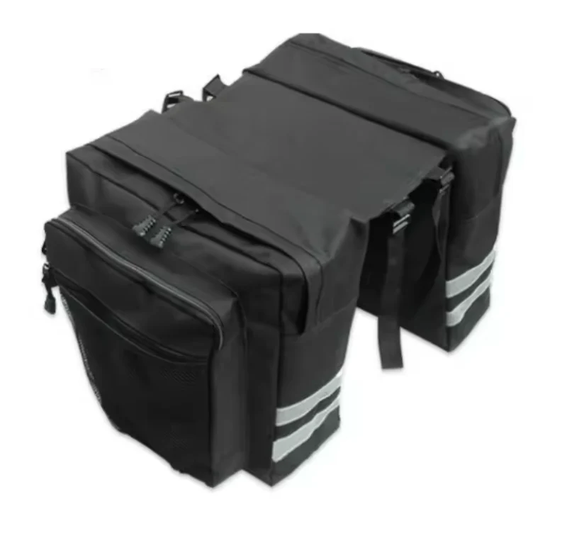 Sacoche double porte-bagages pour vélos