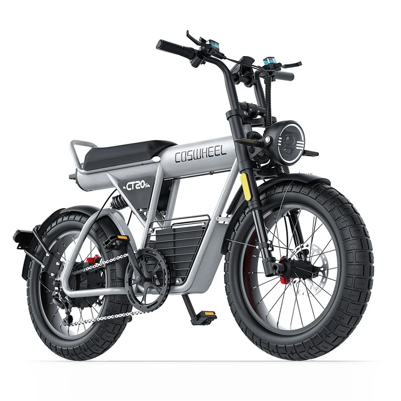 COSWHEEL CT20S 20" Motocyclette Électrique Tout Terrain 1500W Moteur 60V 27.5Ah Batterie