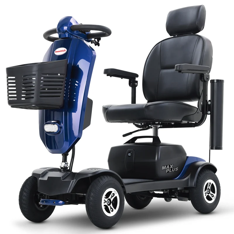 SWEETRICH MAX PLUS Scooter Électrique 4 Roues 9" Moteur 300W 24V 20Ah Batterie (version UE)