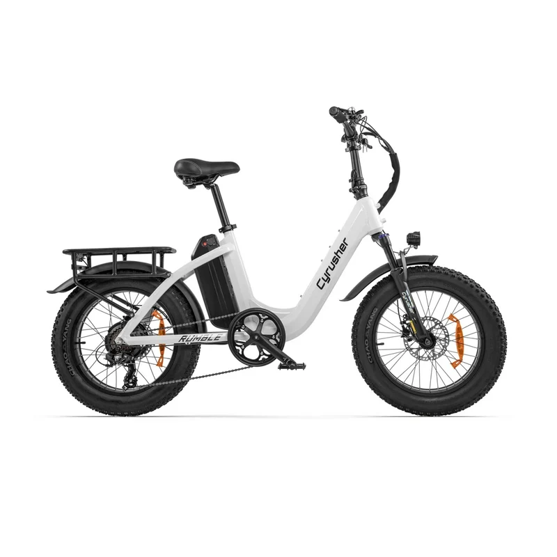 CYRUSHER Rumble 20" Step Through Vélo électrique Moteur 250W 48V 18Ah Batterie