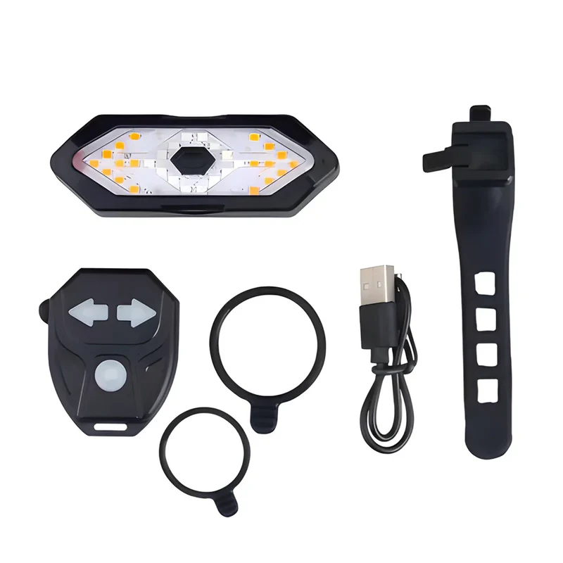 DUOTTS Feu arrière de clignotant pour vélo électrique