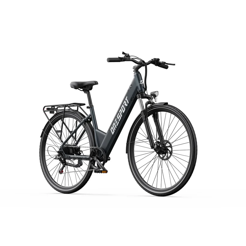 ONESPORT OT12 27.5" Vélo Électrique Urbain 250W Moteur 36V 13Ah Batterie Prise en Charge de l'App