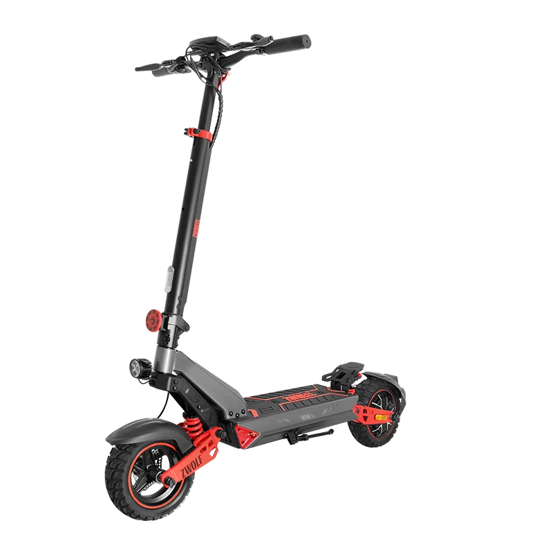ZWHEEL D3 10" Trottinette électrique pliable 1200W Moteur 48V 15Ah Batterie