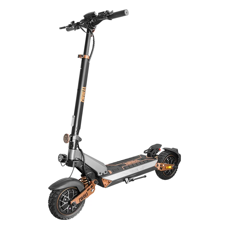 ZWHEEL D3 10" Trottinette électrique pliable 2400W Moteur 48V 20Ah Batterie